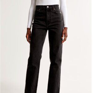 Abercrombie Ultra High Rise 90s Straight Jean
